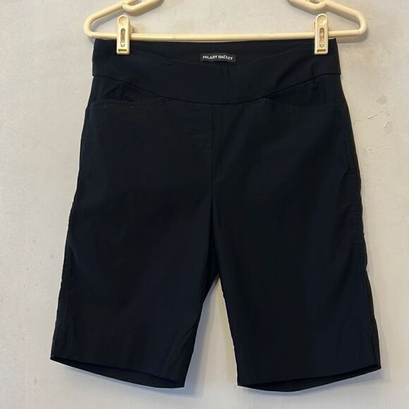 Hilary Radley black pull on shorts Size S EUC - Picture 1 of 10